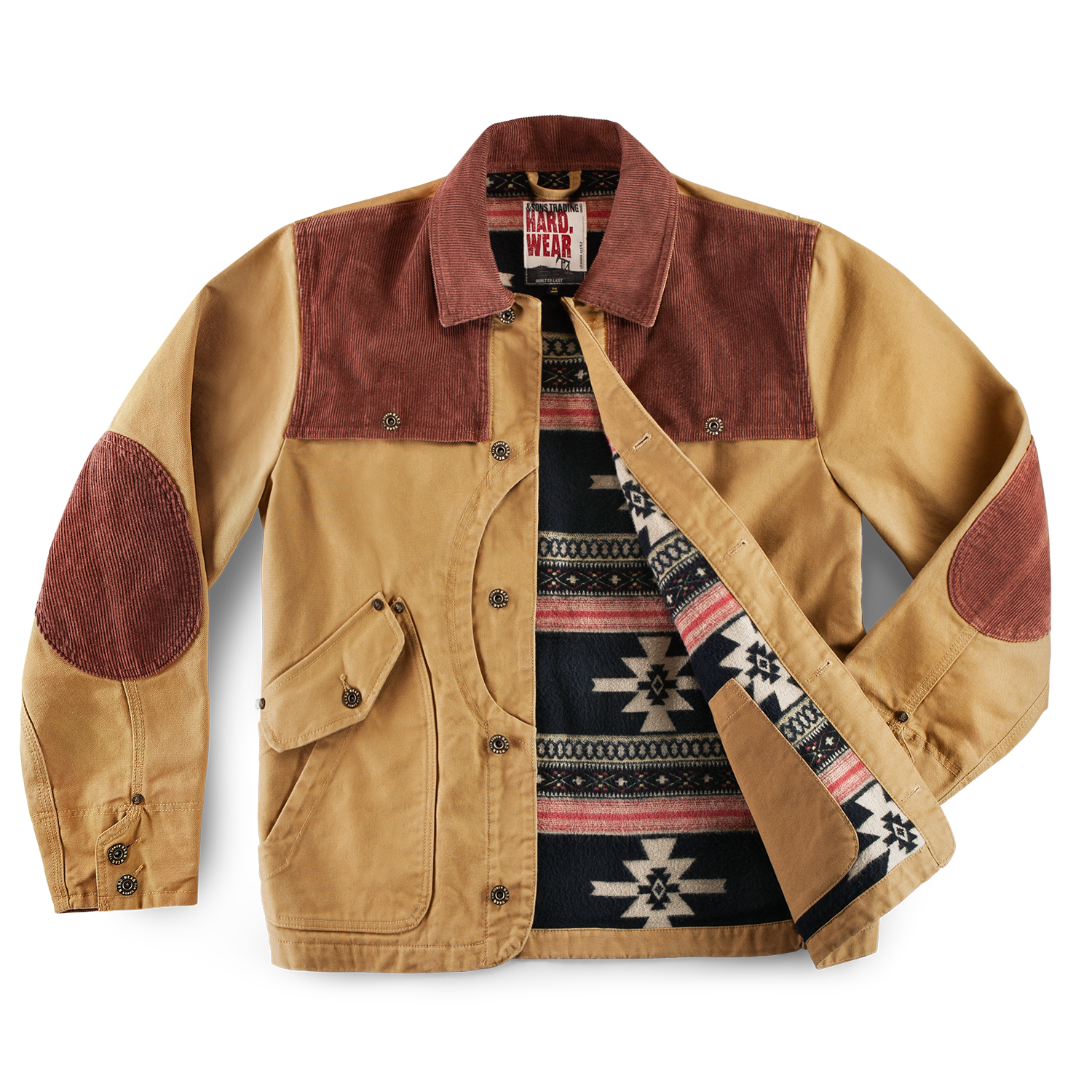 &SONS Dust Jacket Sand