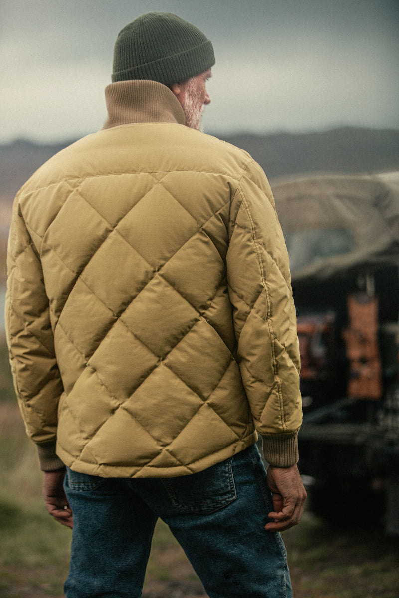 Hawker Quilted Jacket Tan