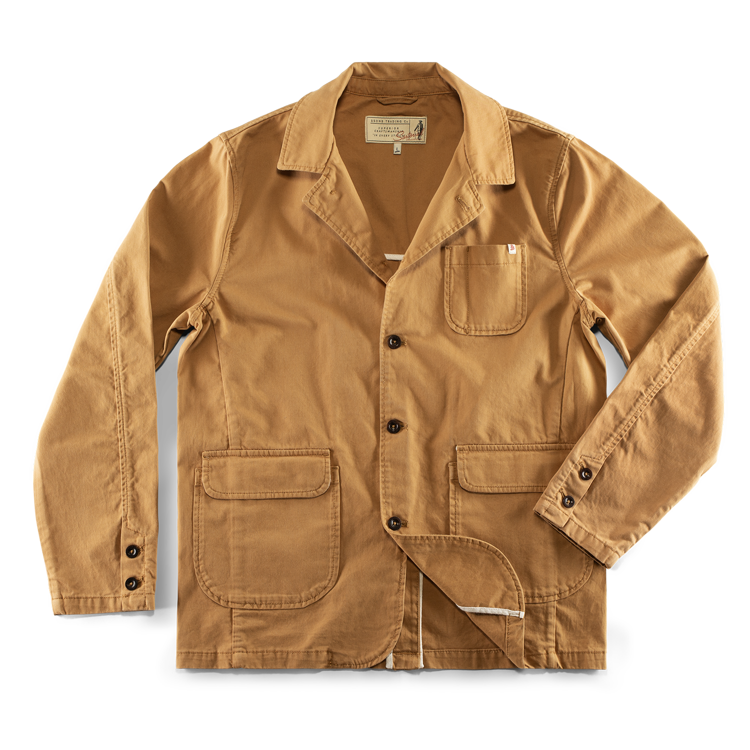 Hemingway Suit Jacket Tan