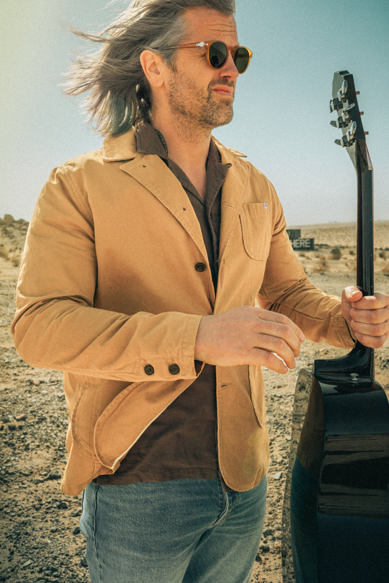 Hemingway Suit Jacket Tan