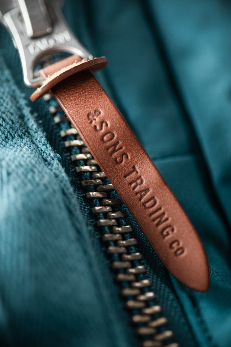 &SONS Bonnington Puffer Jacket Blue