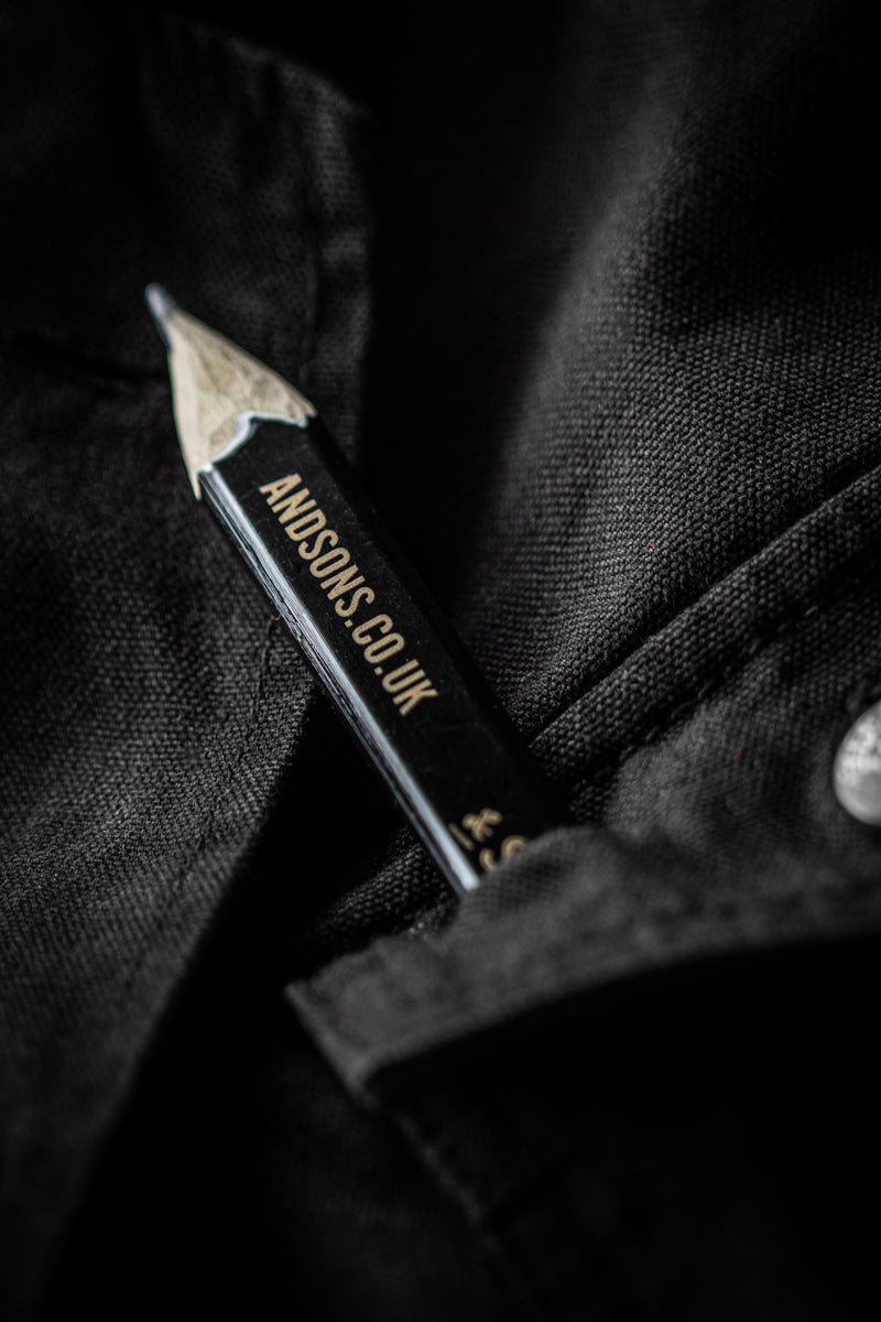 &SONS RYDER Hardwear Canvas Jacket Black