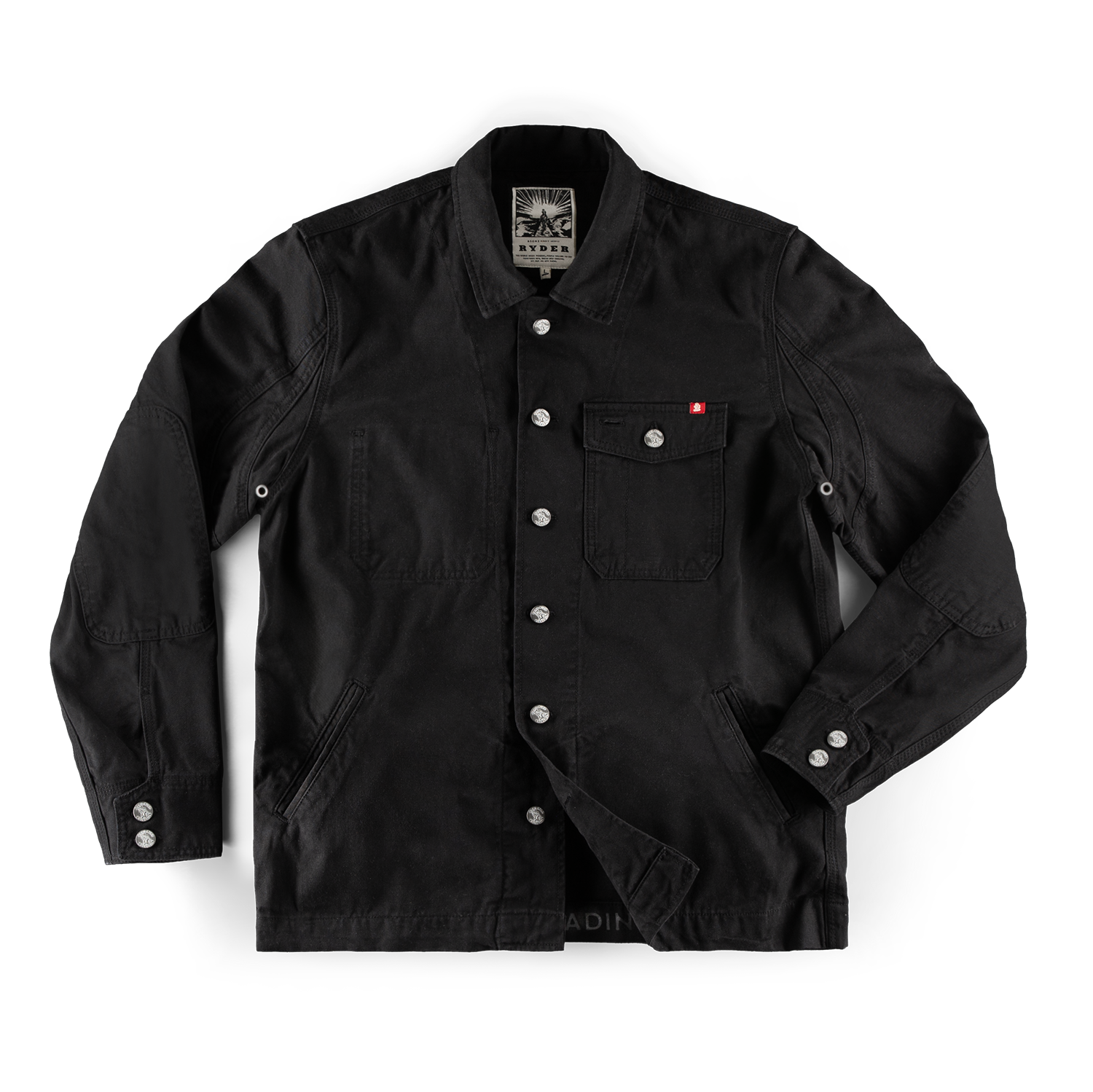 &SONS RYDER Hardwear Canvas Jacket Black