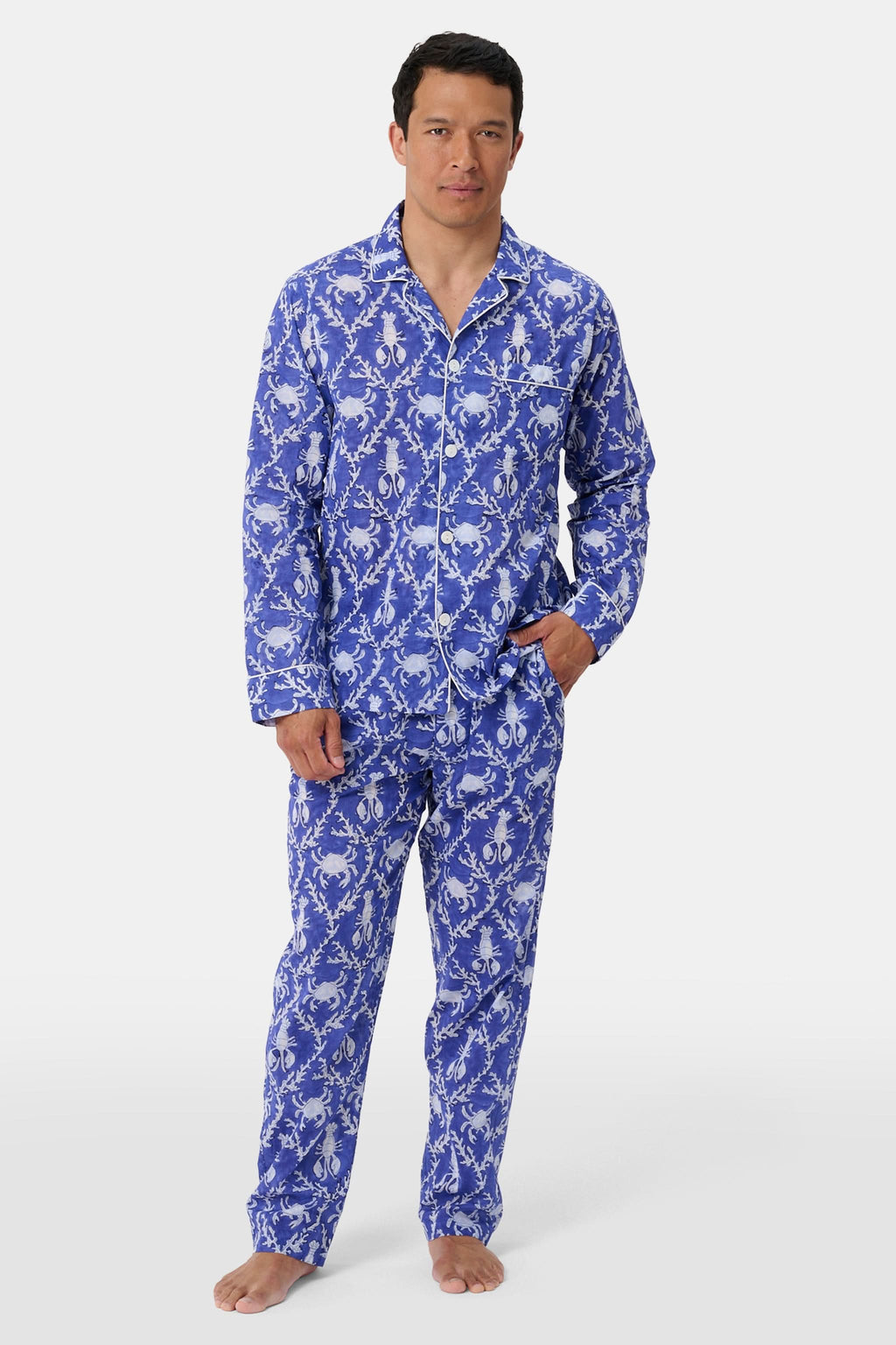 Mens Lobster Trellis Loungewear