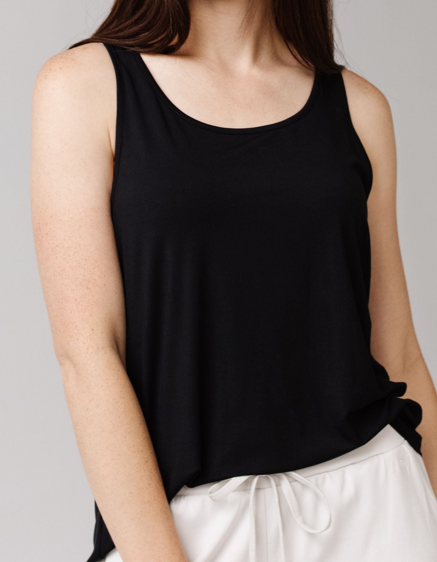 Women's Bamboo Stretch-Knit Lounge Tank