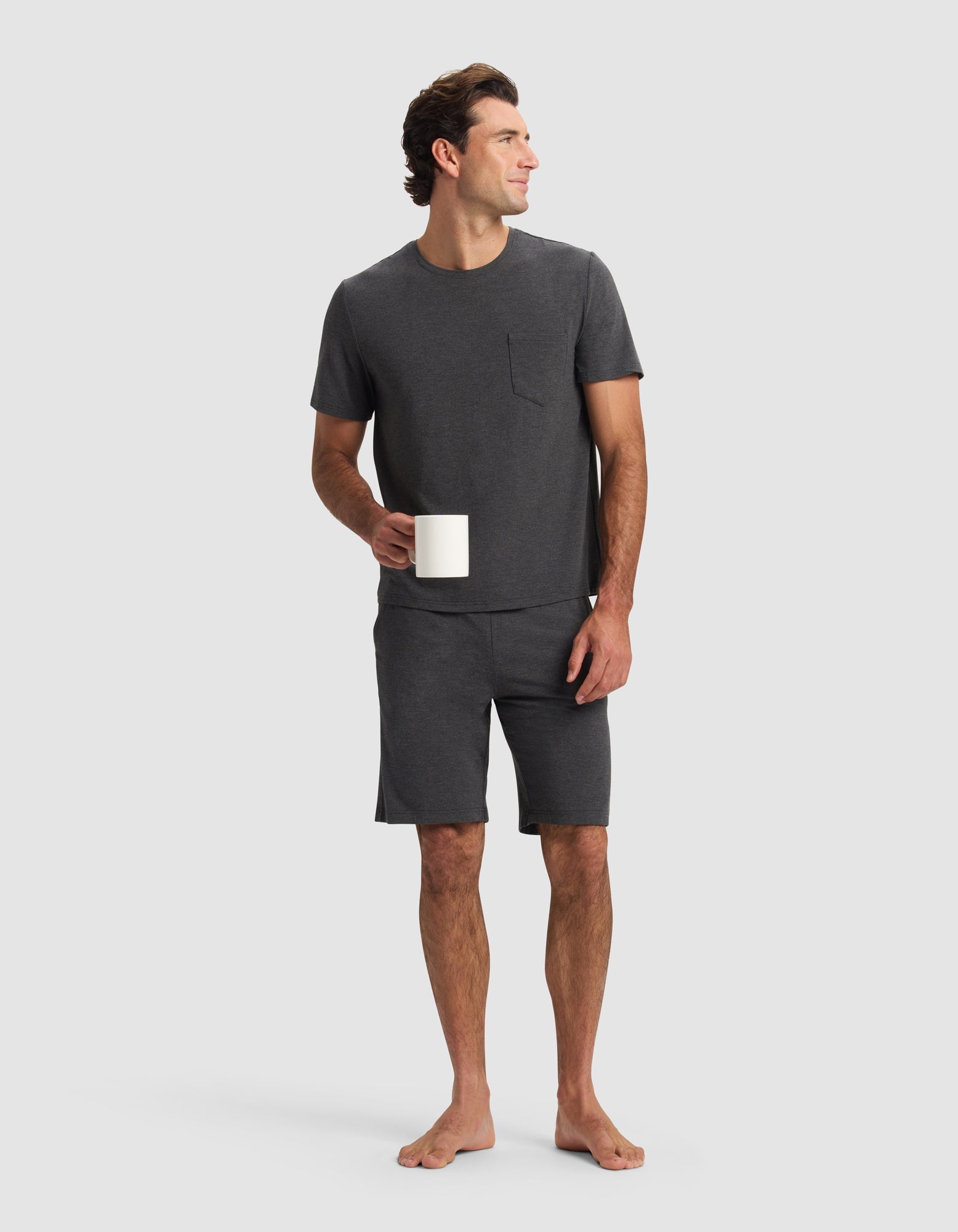 Men's Bamboo Stretch-Knit Pajama Short