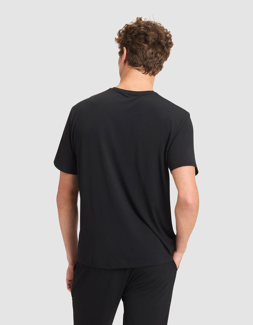 Men's Bamboo Stretch-Knit Short Sleeve Pajama Tee