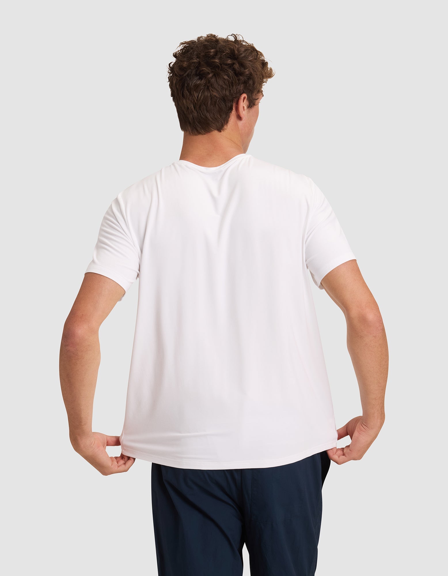 Men's Bamboo Stretch-Knit Short Sleeve Pajama Tee