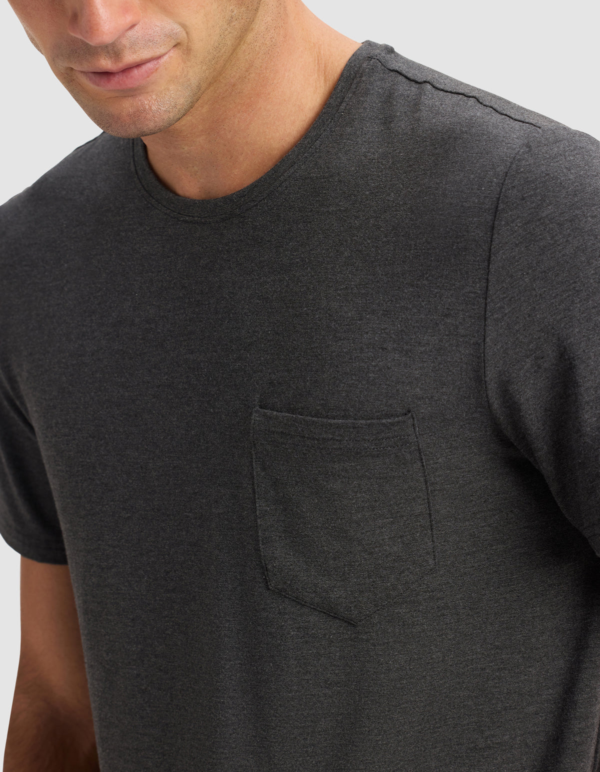 Men's Bamboo Stretch-Knit Short Sleeve Pajama Tee