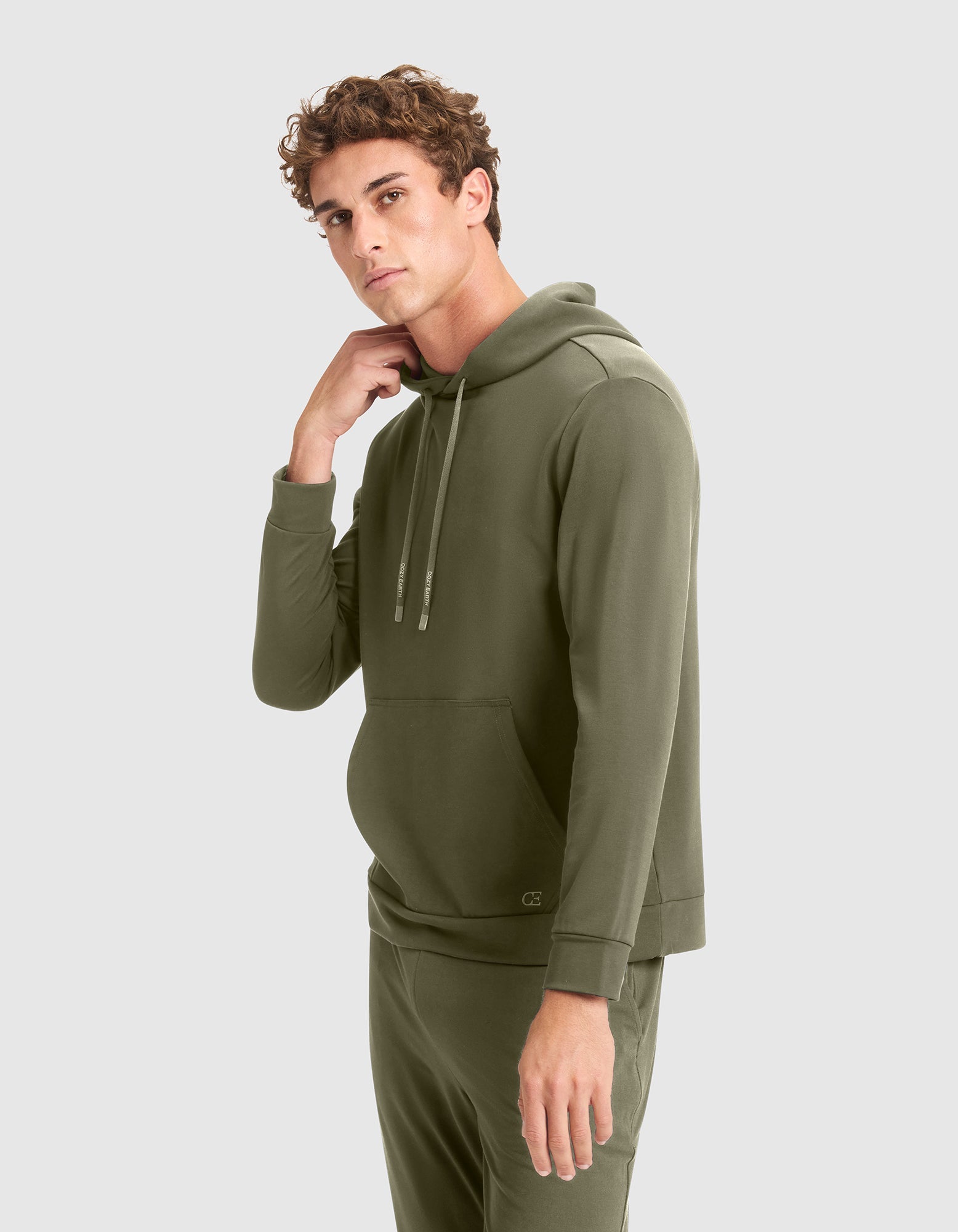 Men's Brushed Bamboo Hoodie