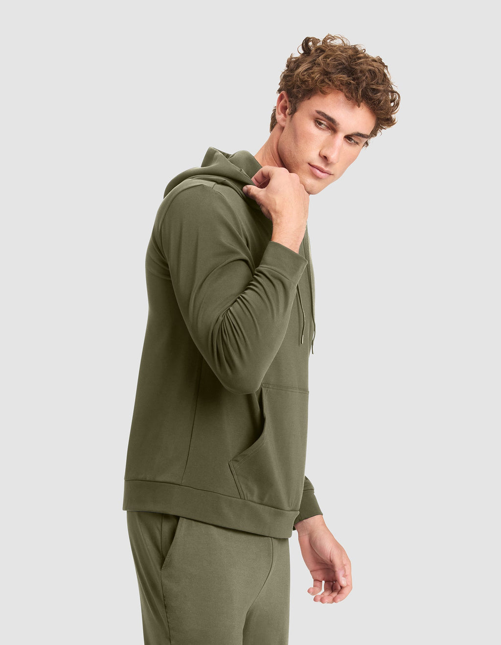 Men's Brushed Bamboo Hoodie