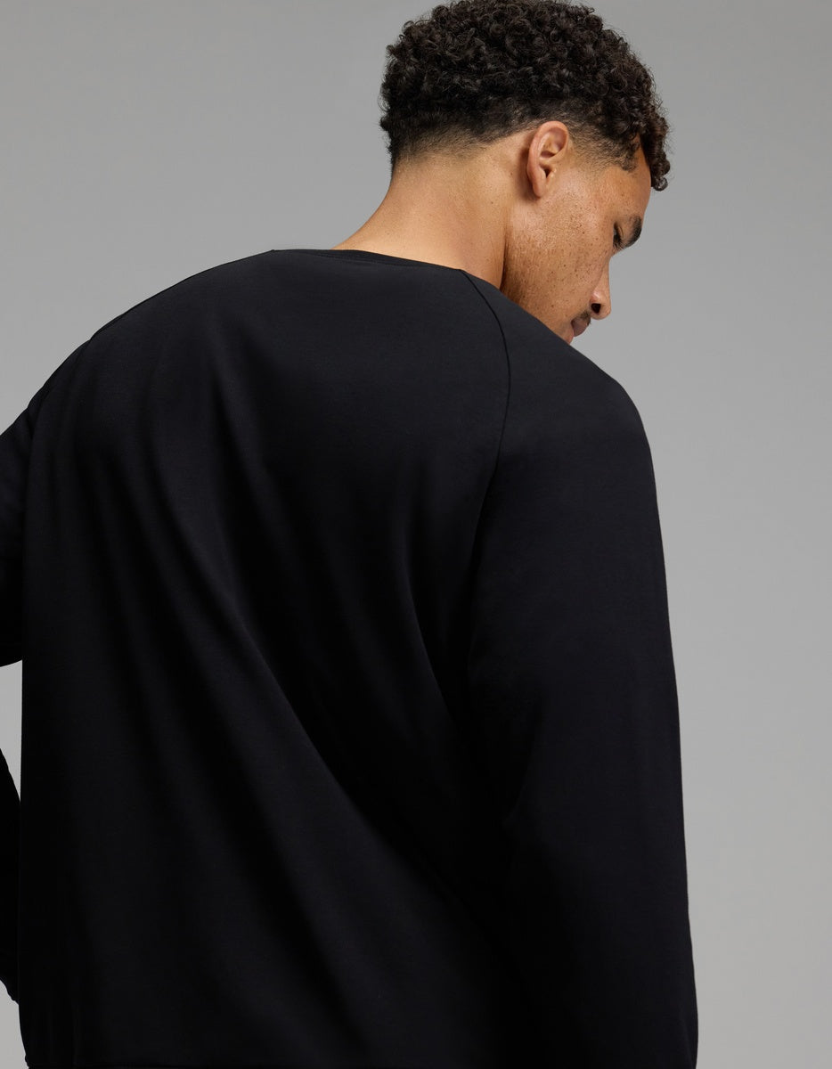 Men's Brushed Bamboo Pullover Crew