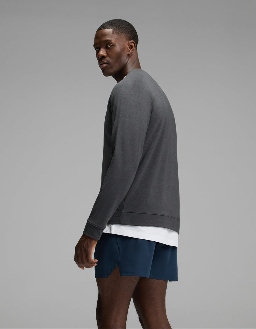 Men's Brushed Bamboo Pullover Crew