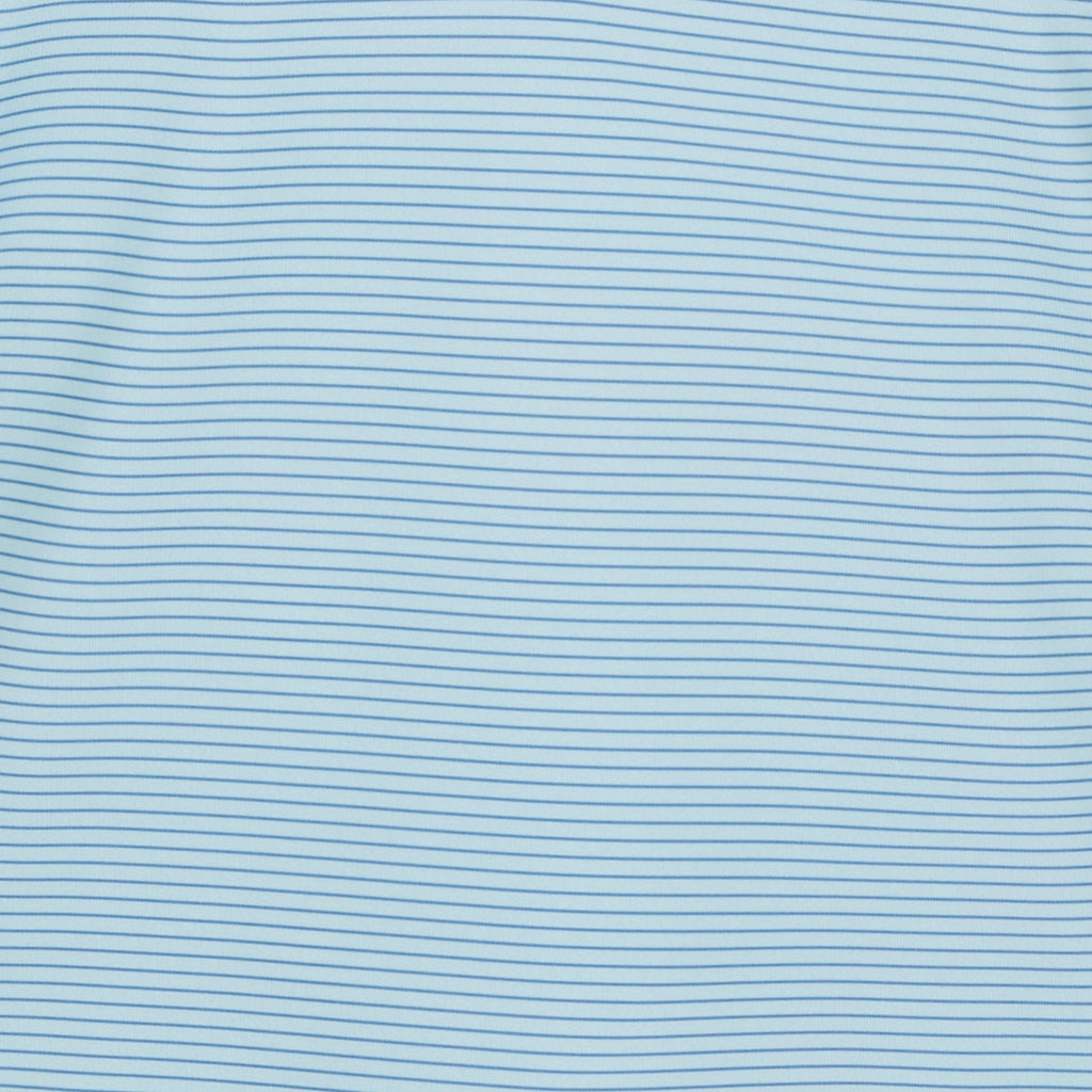 Featherweight Flex Polo Middleton Sage with Navy Stripe