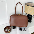 Linea Eleganza — Classic Genuine Leather Bag with Adjustable Strap. Women’s shoulder bag