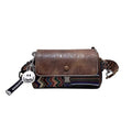 BOLD DENIM LEATHER — Crossbody That Talks Style