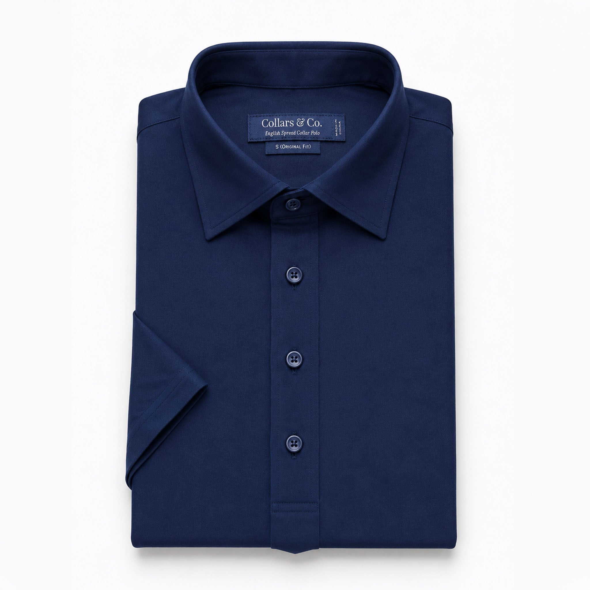 The Original Dress Collar Polo™ Navy Blue