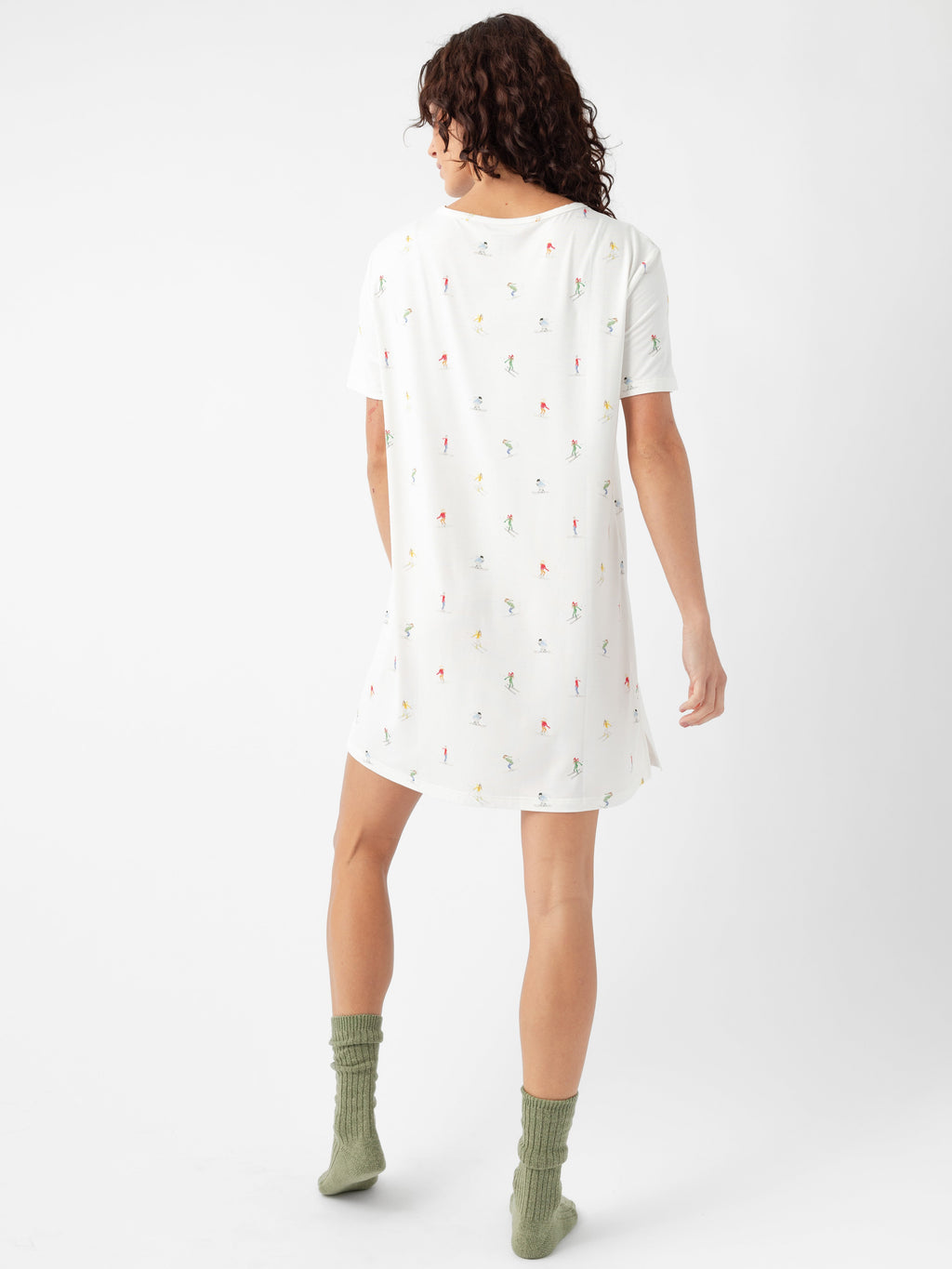 Women's Bamboo Stretch-Knit Sleep Dress - Last Chance