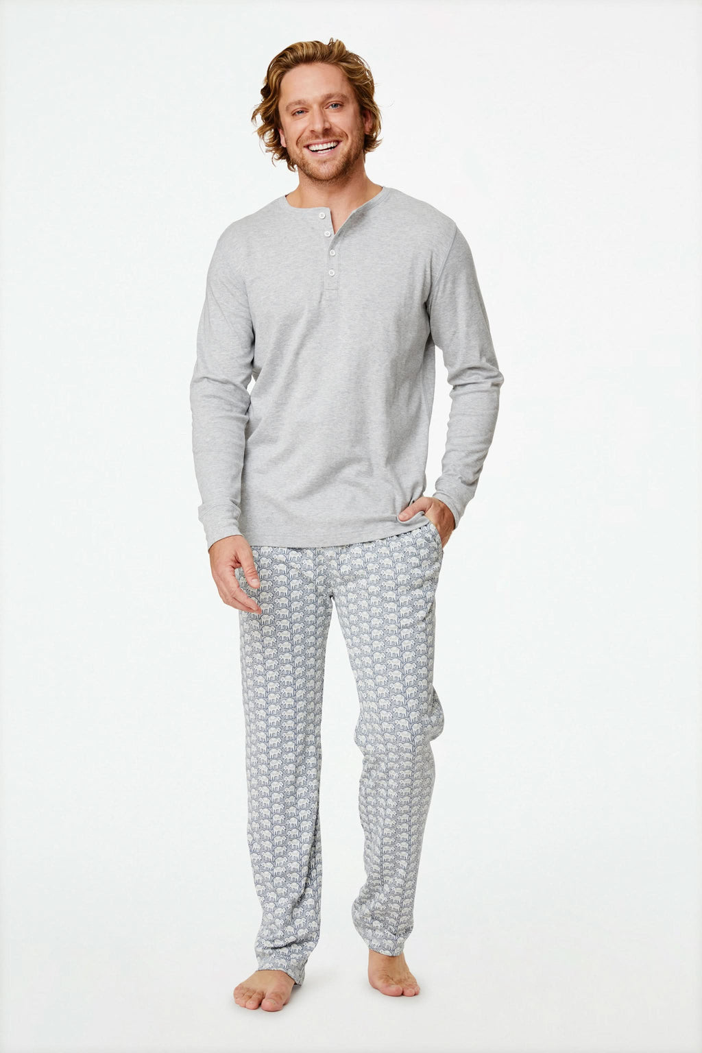Mens Hathi Spencer Pajamas