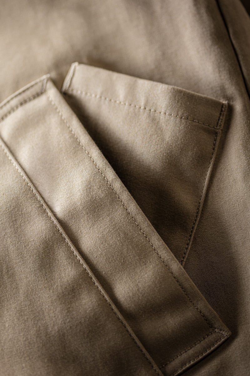 Woodward Raincoat Khaki