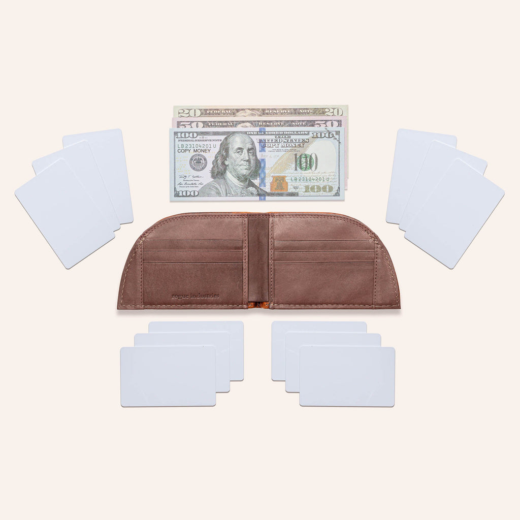 Rogue Front Pocket Wallet in Moose Leather