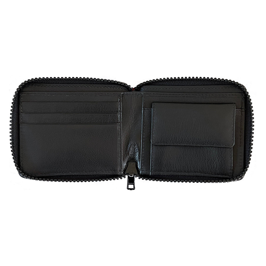 Nylon Zip Around Wallet