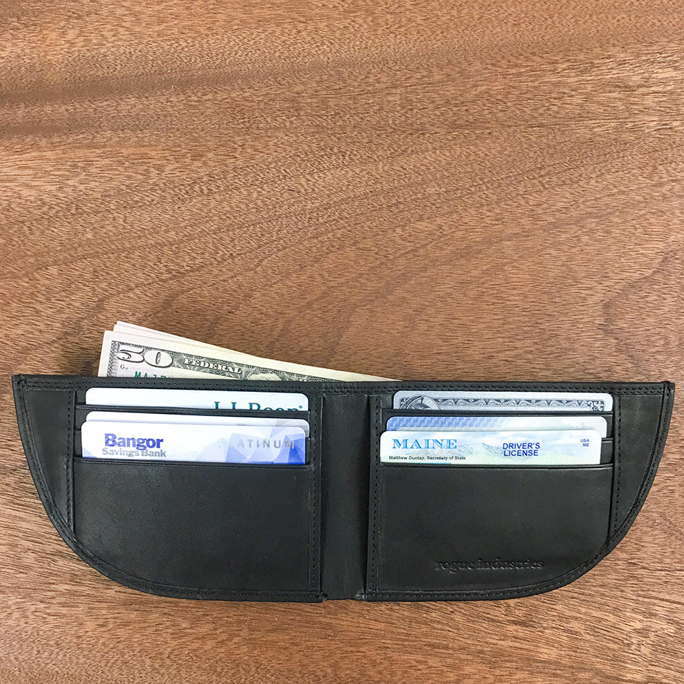 Factory Second Imported Rogue Front Pocket Wallet - BLACK
