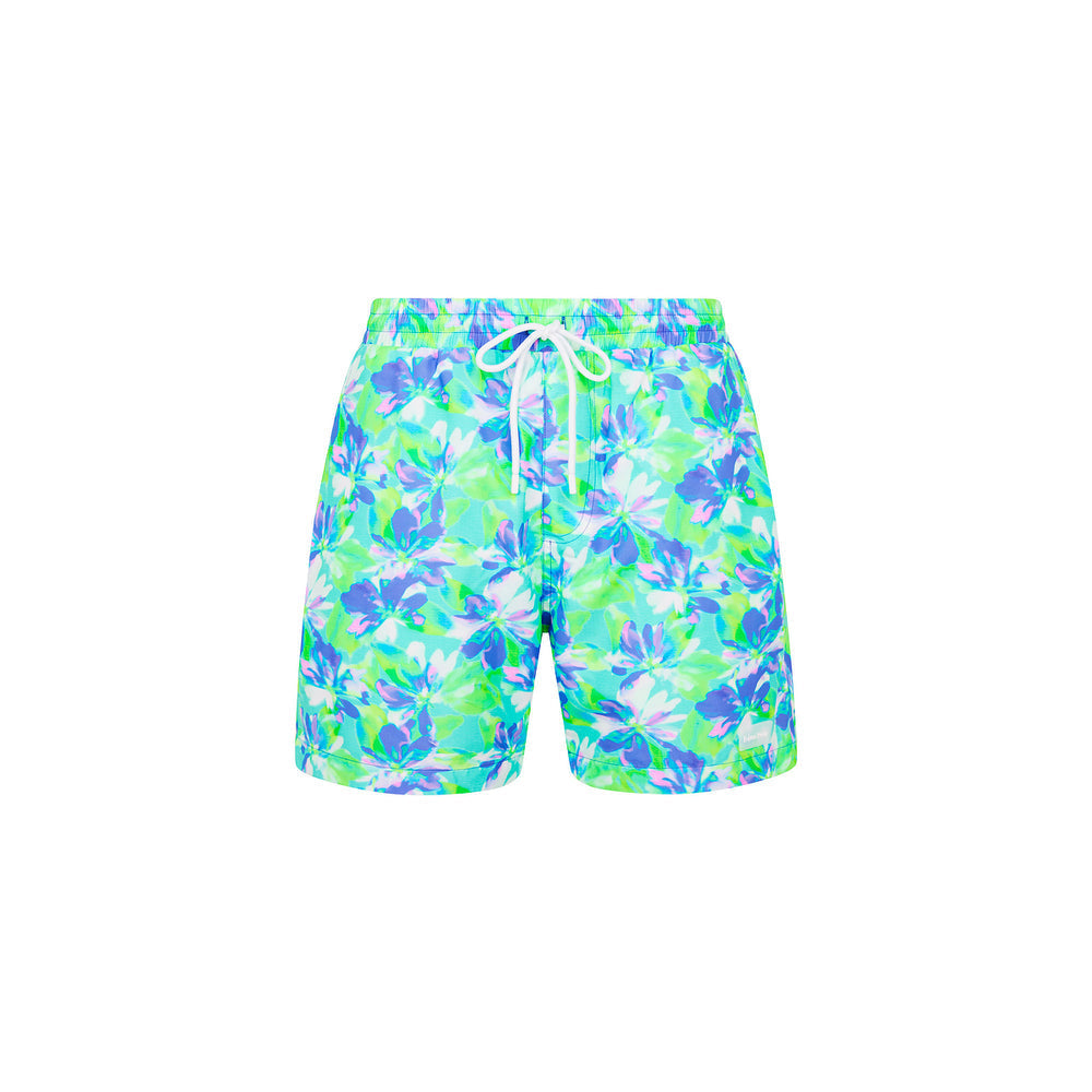 Kulani Kinis Mens Swim Trunks - Monaco Whispers (Tropic Tours Collection)