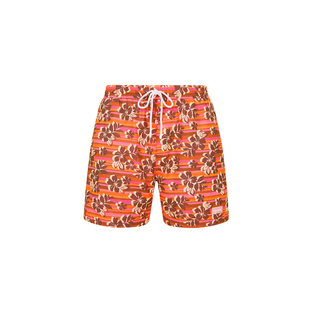 Kulani Kinis Mens Swim Trunks - Sunkissed Stripe (Tropic Tours Collection)