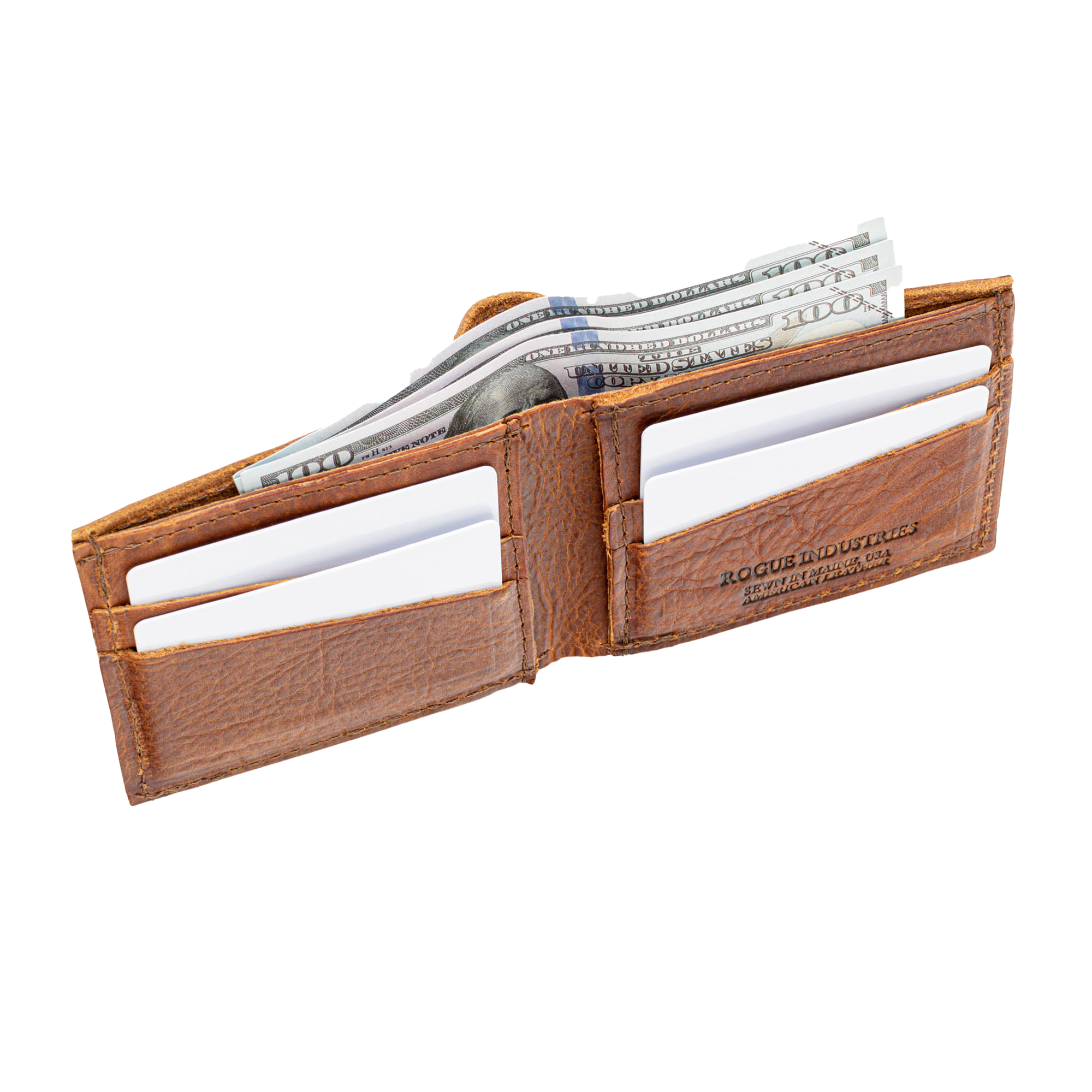Heritage Wallet in Bison Leather