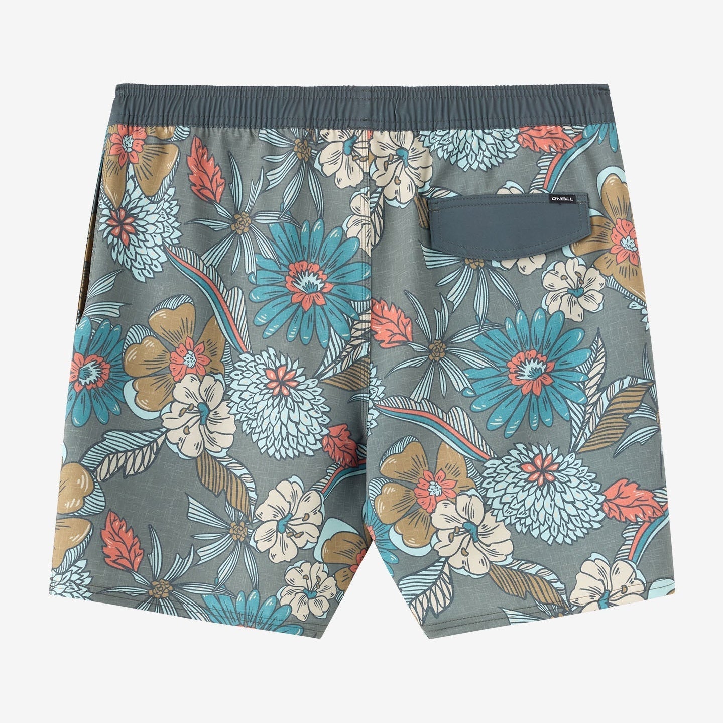 O'Neill Hermosa Light Lined Volley 17" Swim Trunks - Mulled Basil