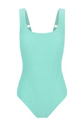 Sorrento Core Support One Piece Swim - Aqua Texture