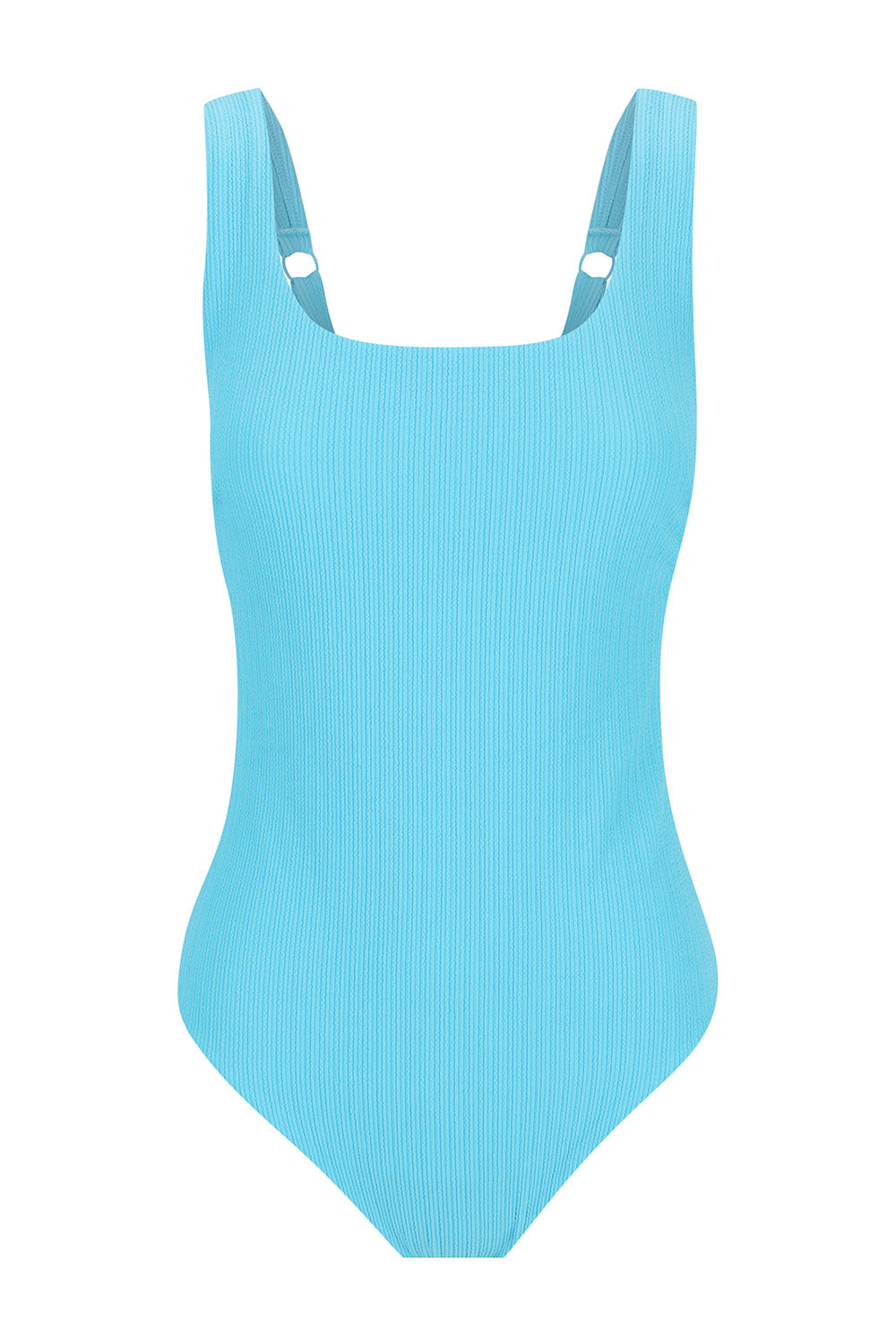 Sorrento Core Support One Piece Swim - Blue Lagoon Texture