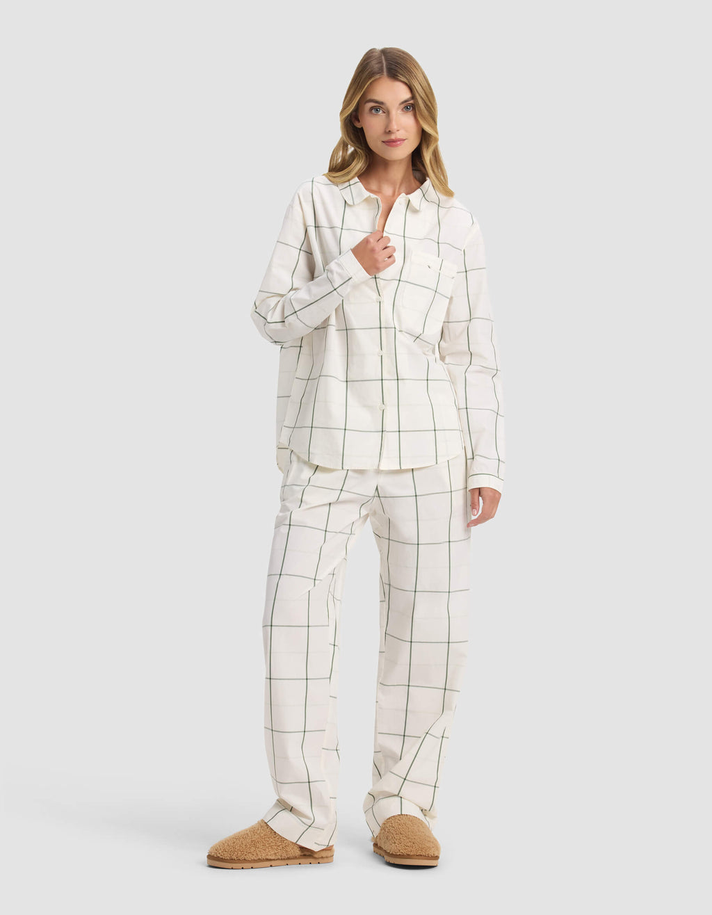 Women's Sutton Long Sleeve Pajama Top - Last Chance