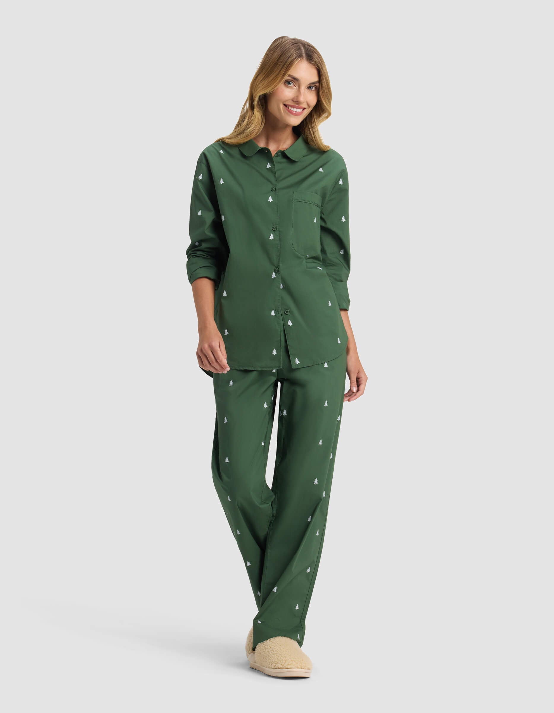 Women's Sutton Long Sleeve Pajama Top - Last Chance