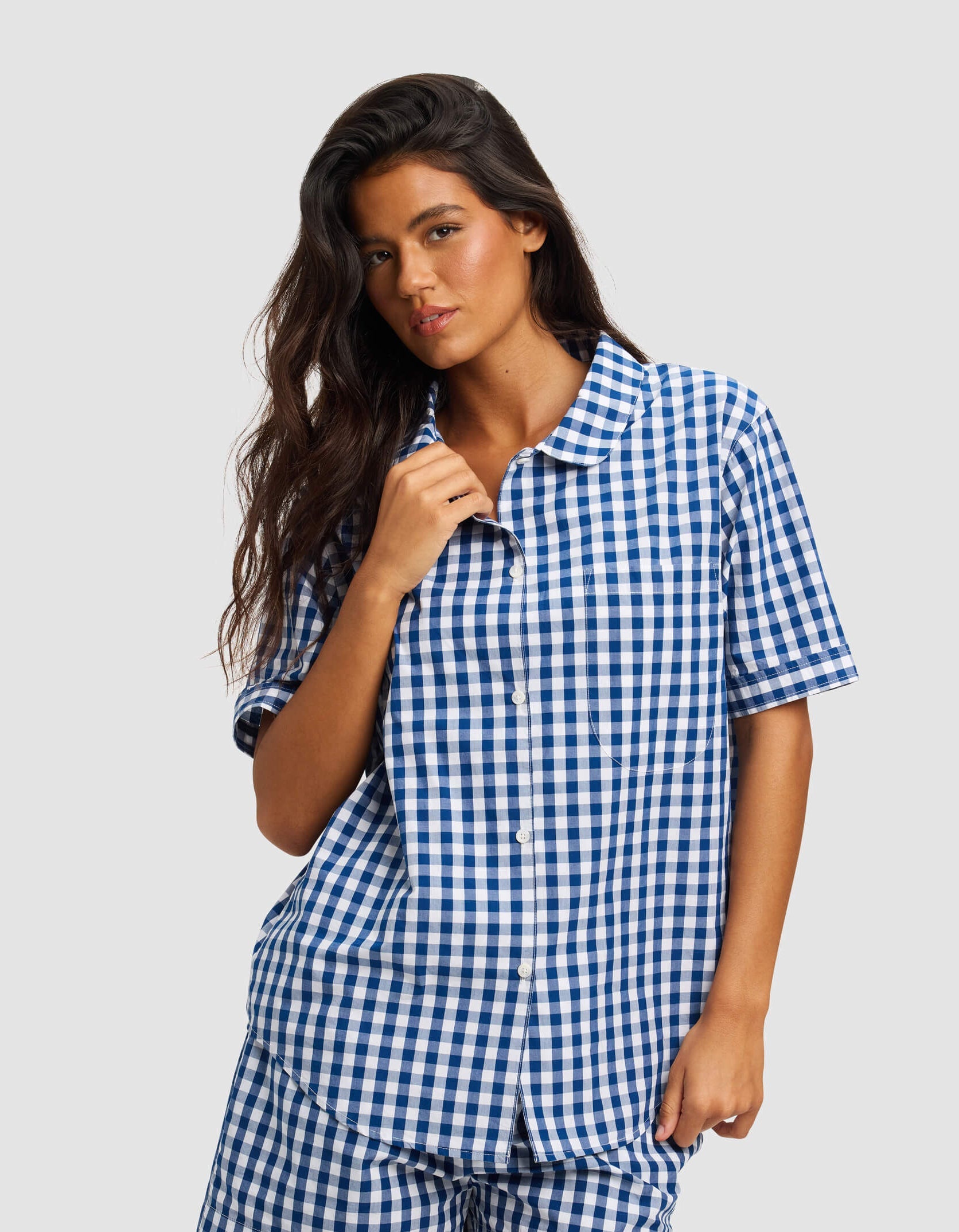 Women's Sutton Short Sleeve Pajama Top - Last Chance