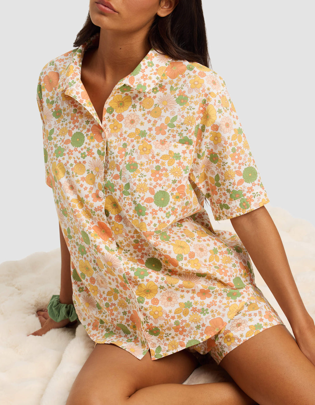 Women's Sutton Short Sleeve Pajama Top - Last Chance