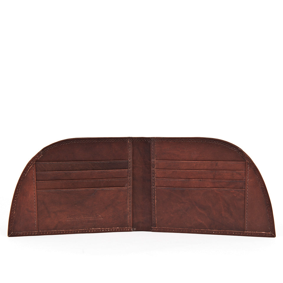 Factory Second Imported Rogue Front Pocket Wallet - BROWN/TAN