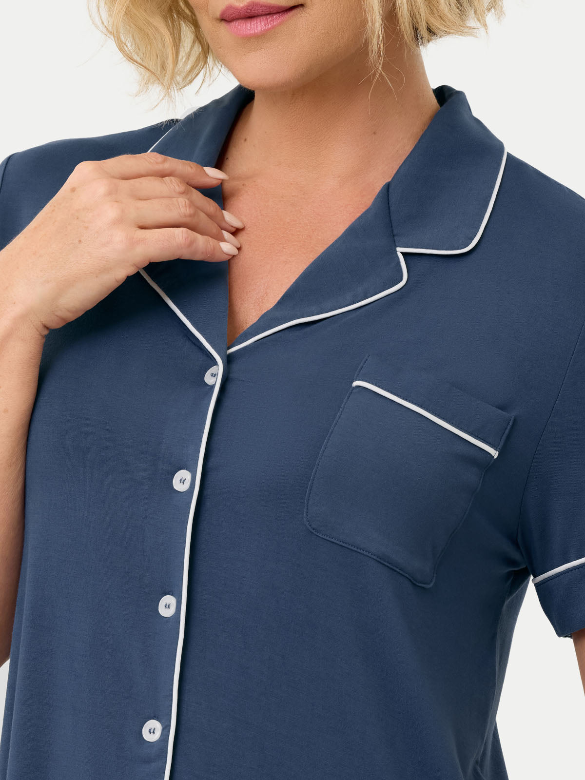 Short Sleeve Bamboo Pajama Set