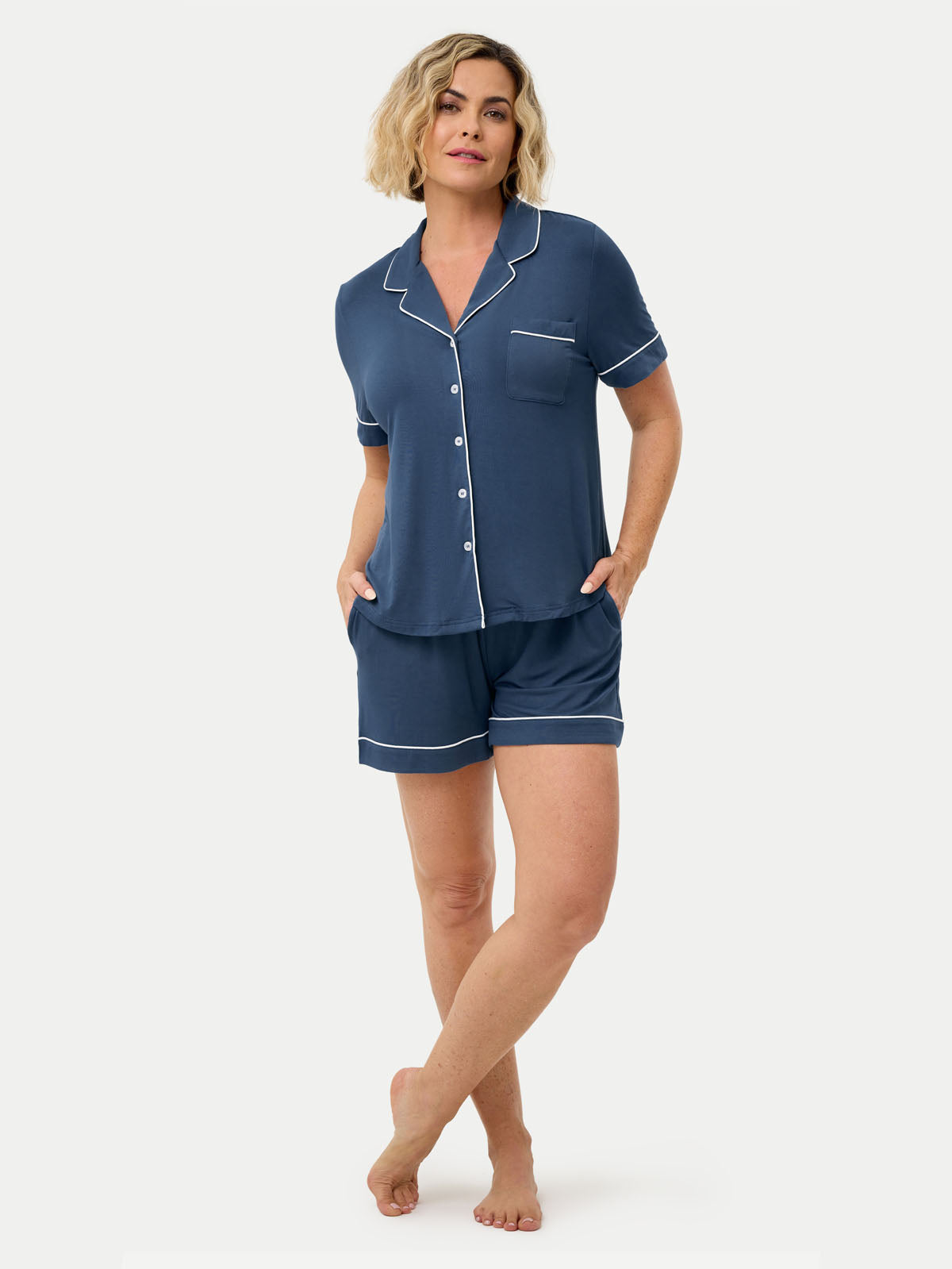 Short Sleeve Bamboo Pajama Set