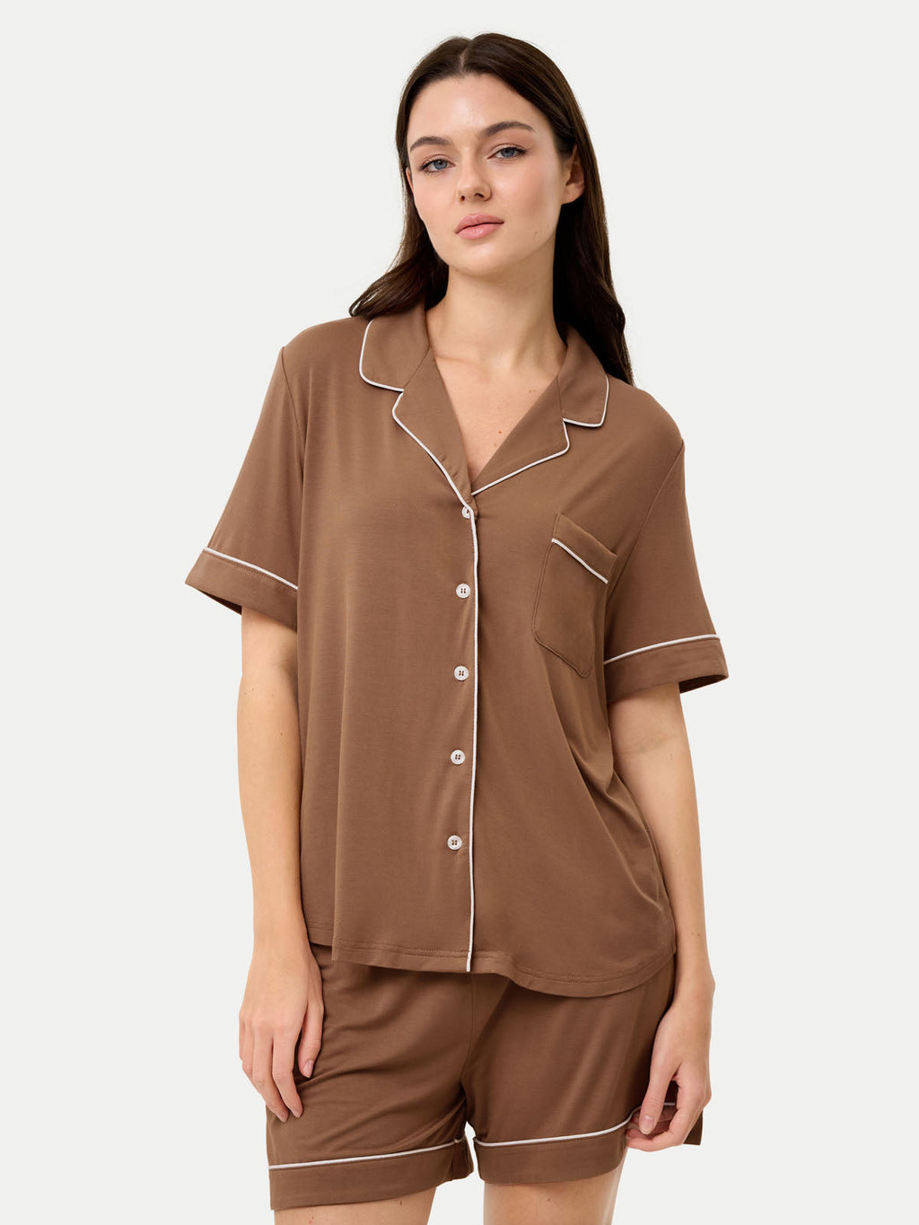 Short Sleeve Bamboo Pajama Set