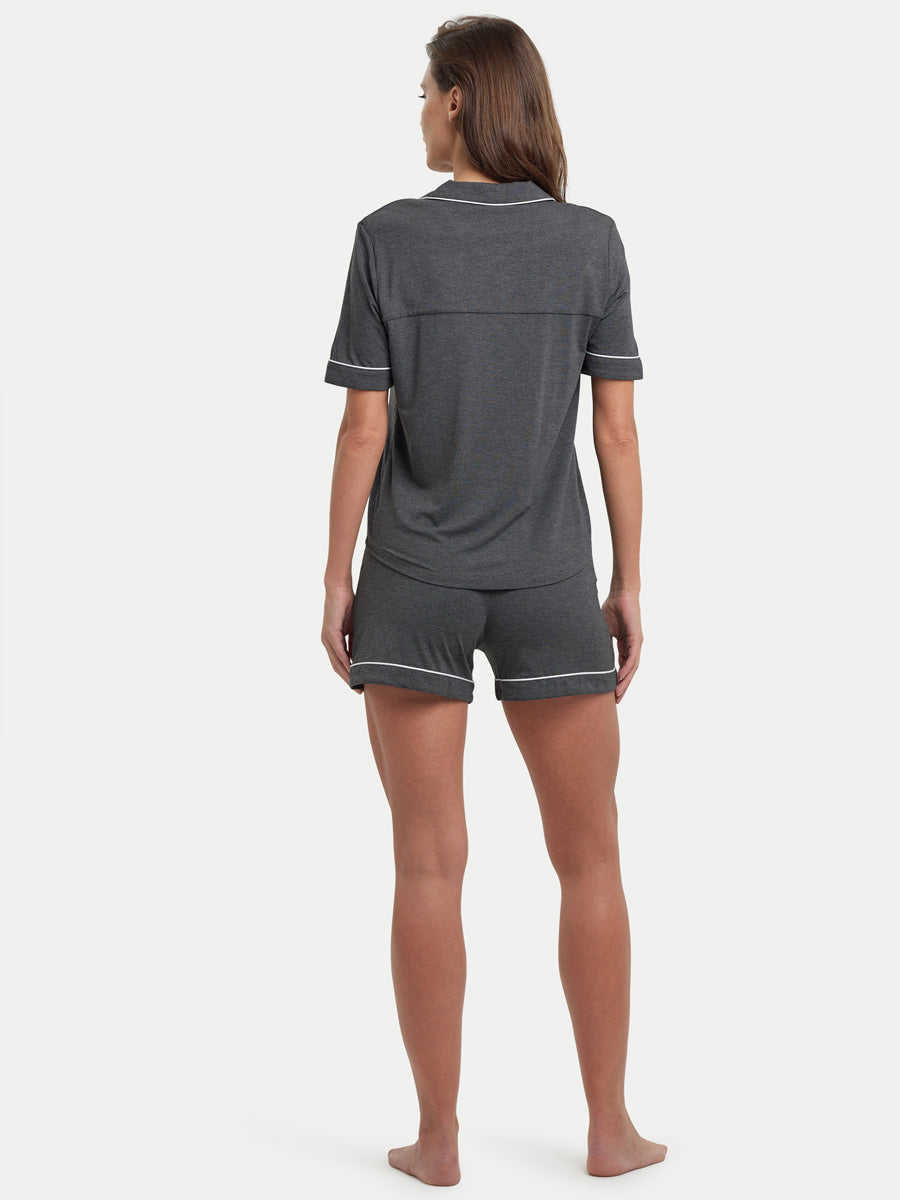 Short Sleeve Bamboo Pajama Shirt