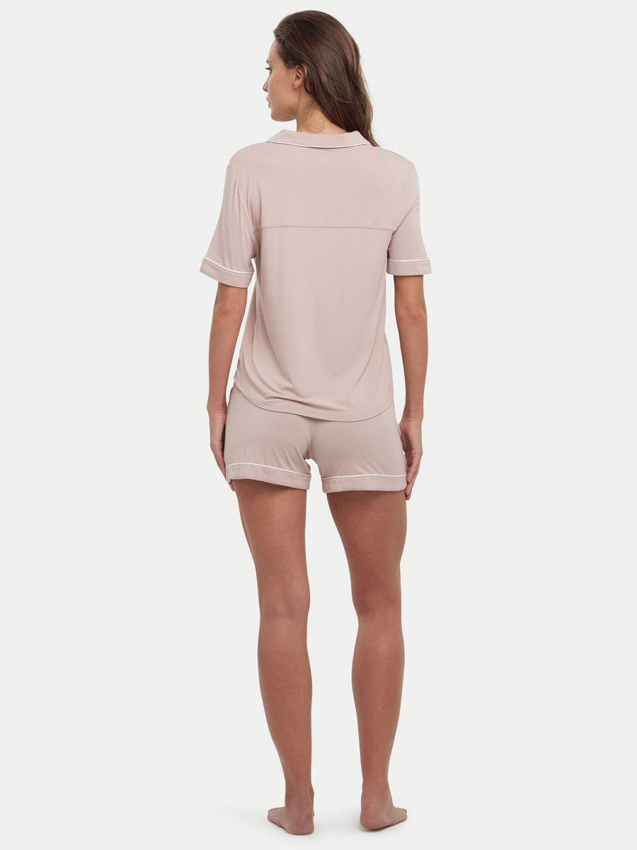 Short Sleeve Bamboo Pajama Shirt