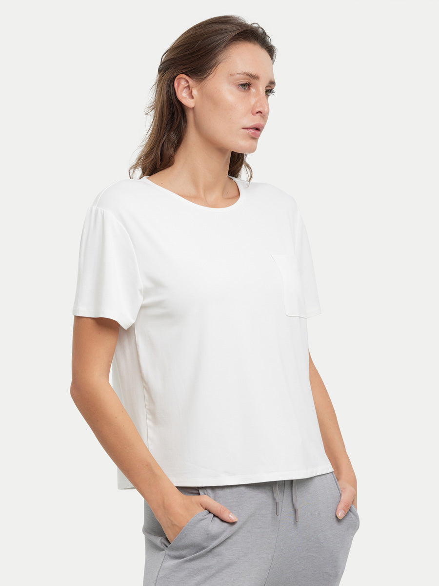Short Sleeve Bamboo Relaxed Tee