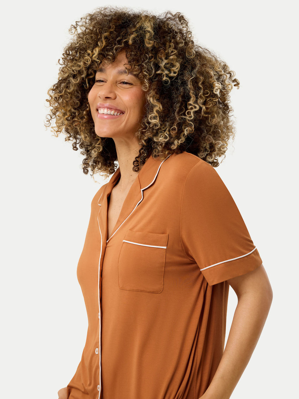 Short Sleeve Bamboo Pajama Set