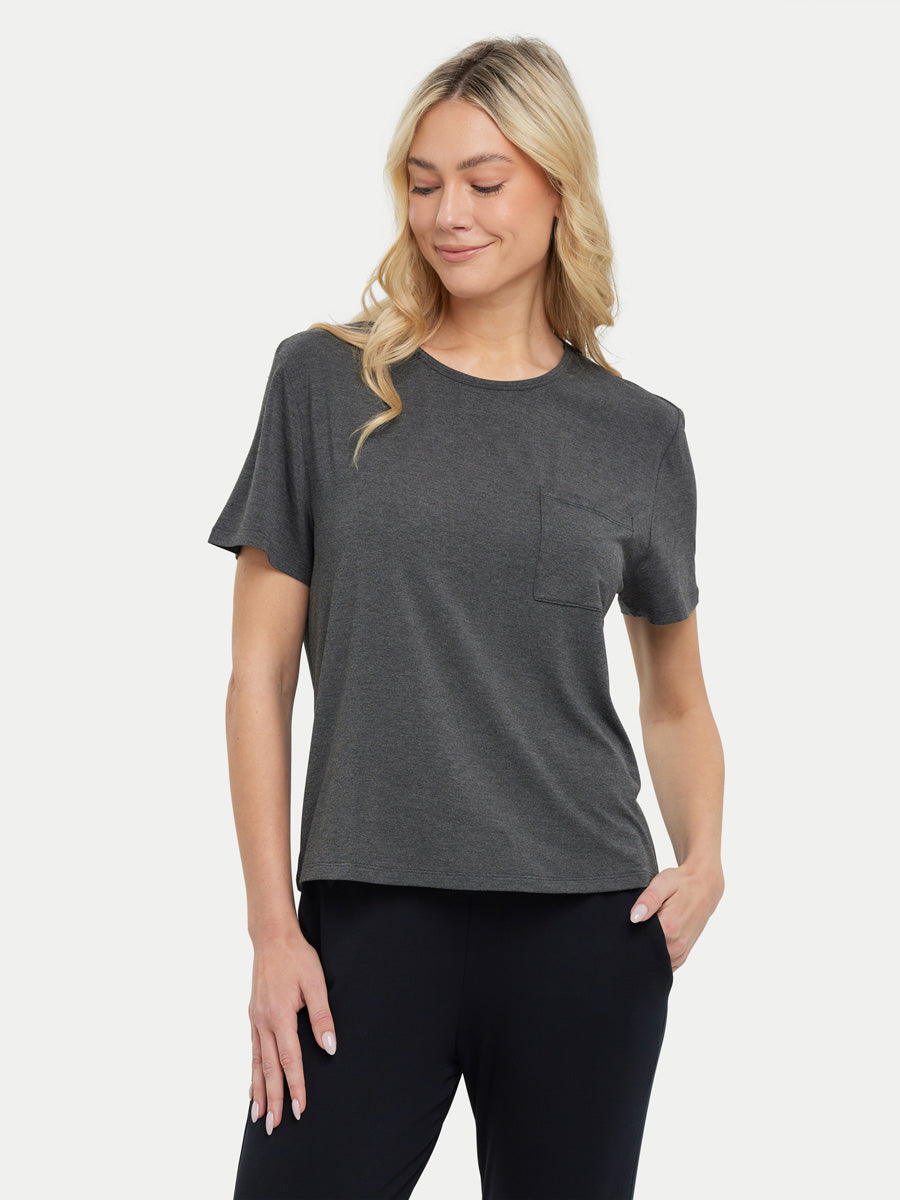 Short Sleeve Bamboo Relaxed Tee