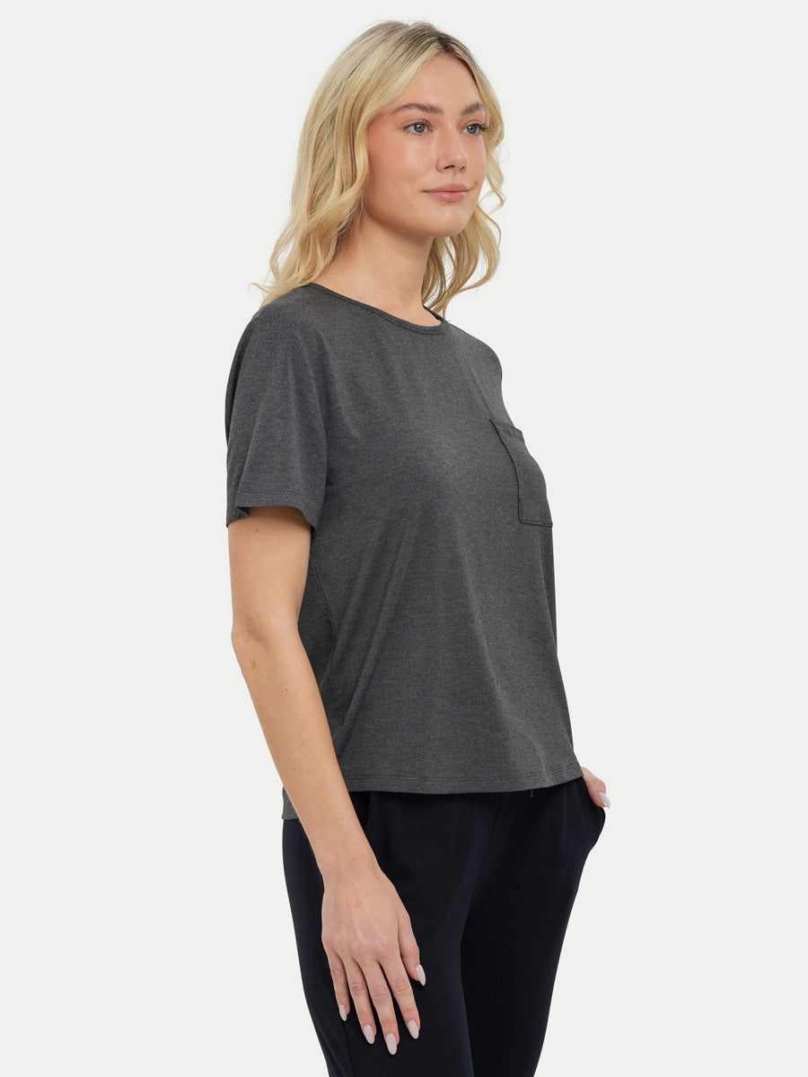 Short Sleeve Bamboo Relaxed Tee
