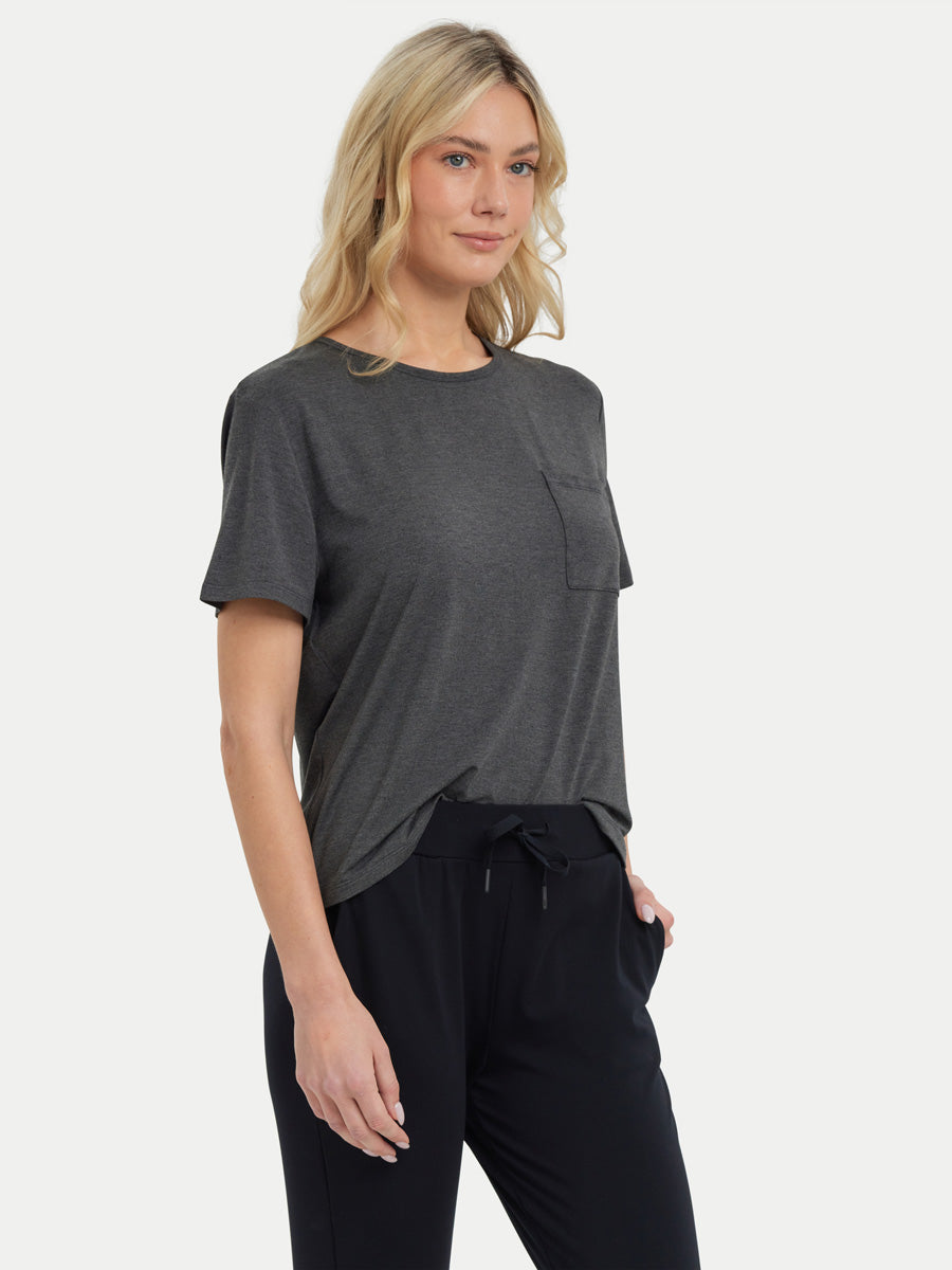 Short Sleeve Bamboo Relaxed Tee