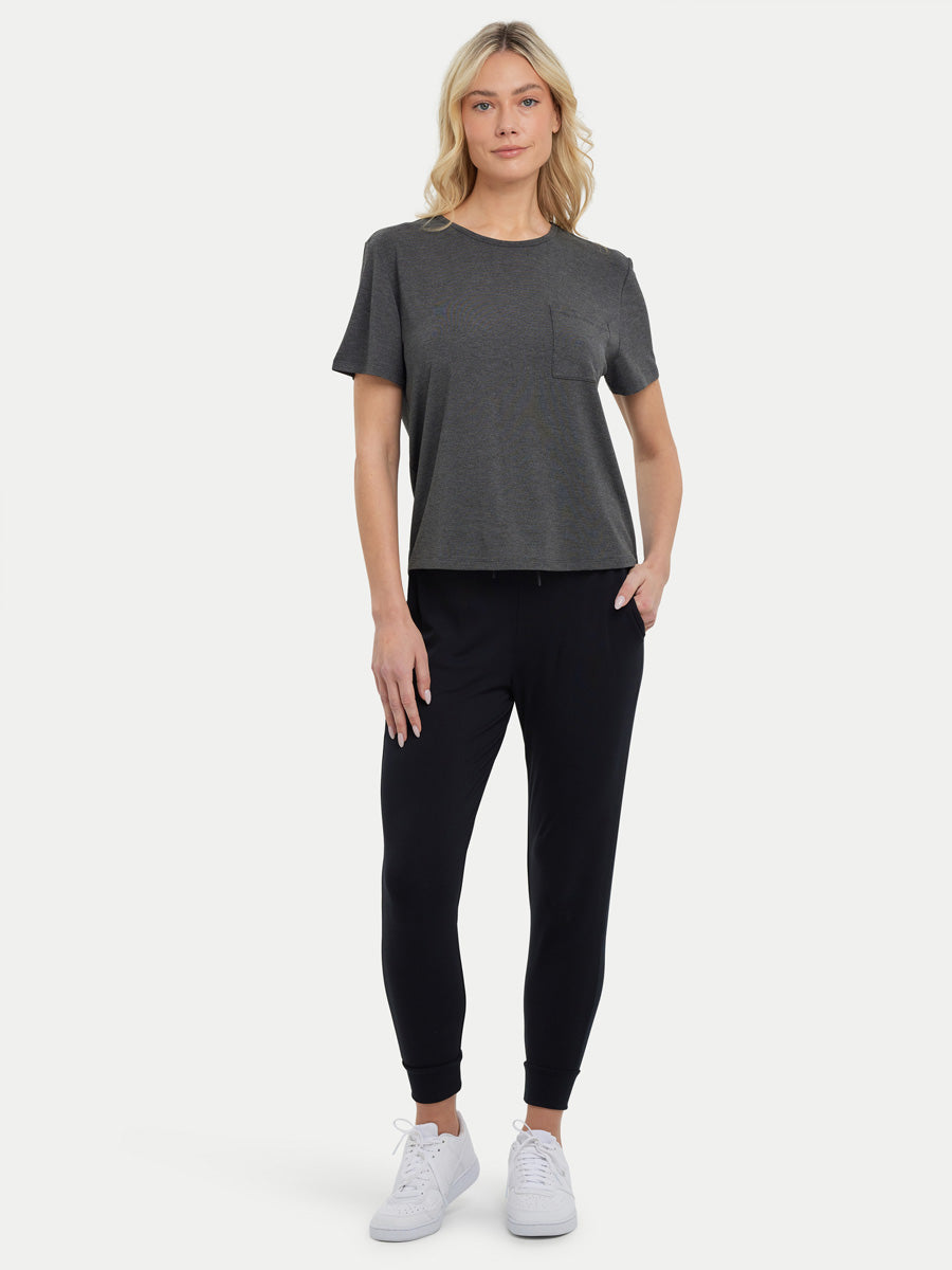 Short Sleeve Bamboo Relaxed Tee