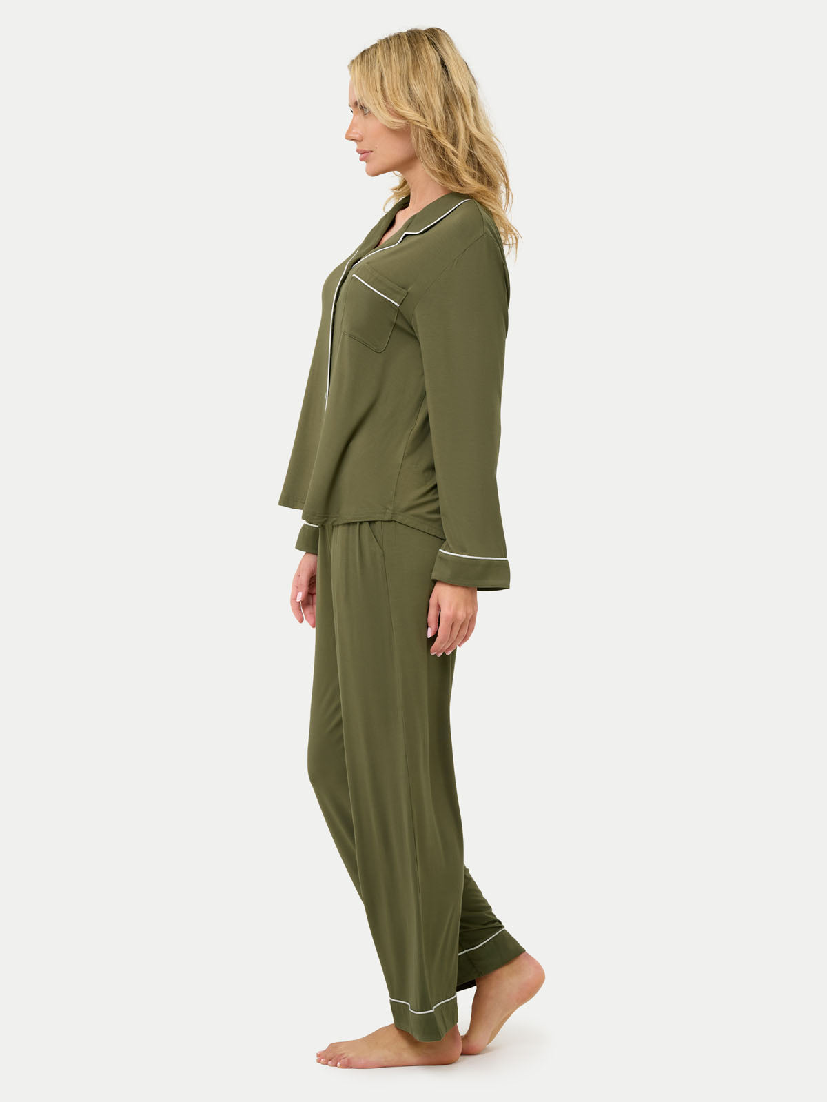 Long Sleeve Bamboo Pajama Set